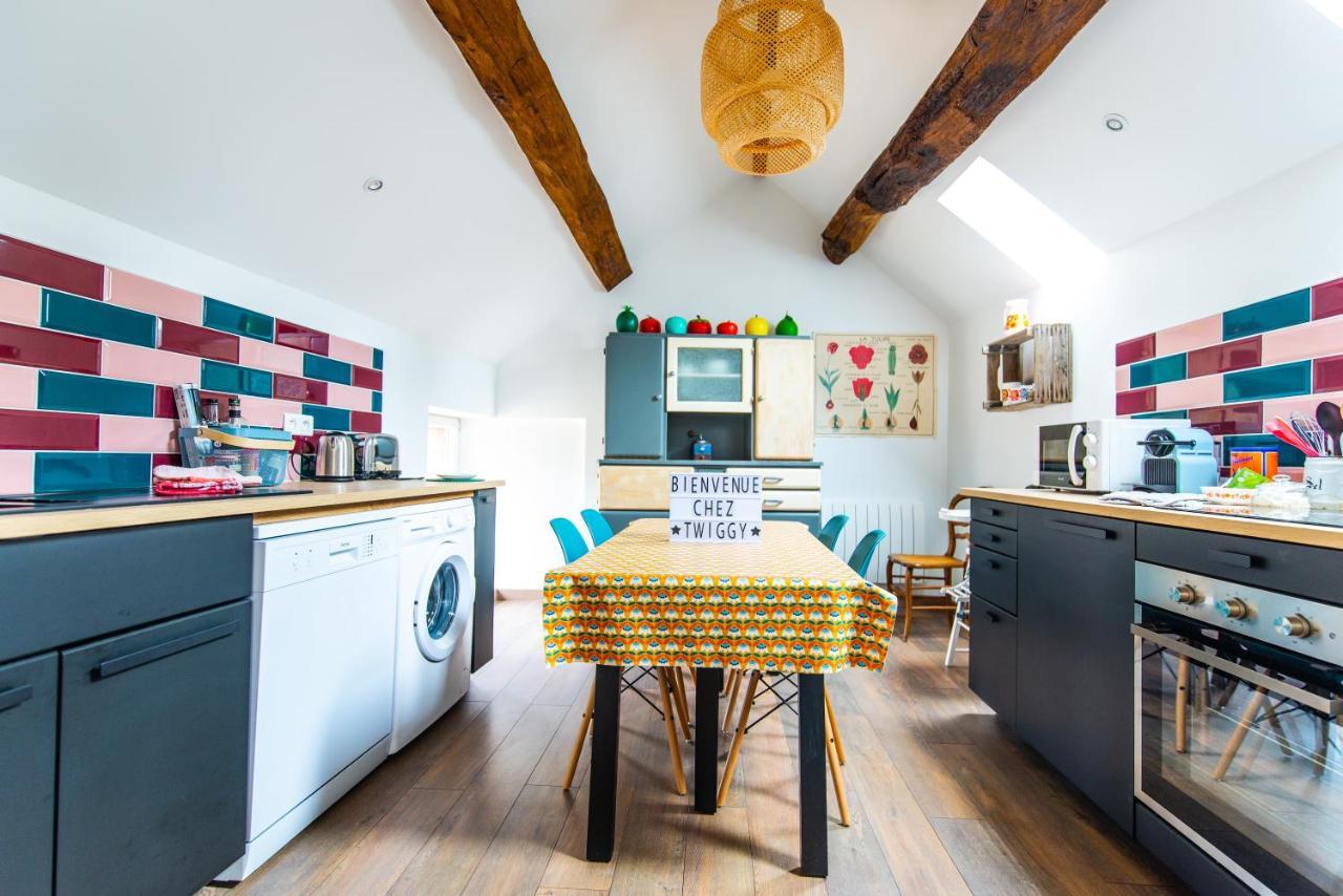Chez Twiggy - Guesthouse Vintage A Prenois ภายนอก รูปภาพ